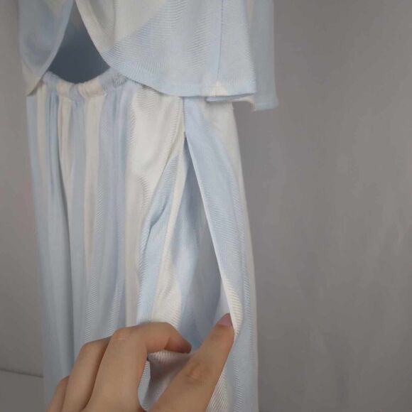 Lauren James Size XS Nassau Stripe Dress in Hydrangea Stripe NWT - Picture 10 of 13